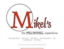 Tablet Screenshot of mikel.us