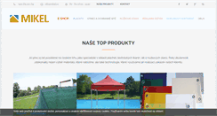 Desktop Screenshot of mikel.cz